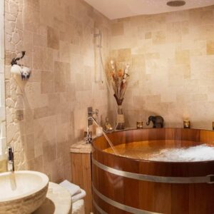 Római mintás travertin Light