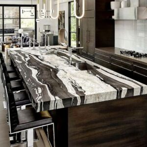 Fekete és fehér márvány