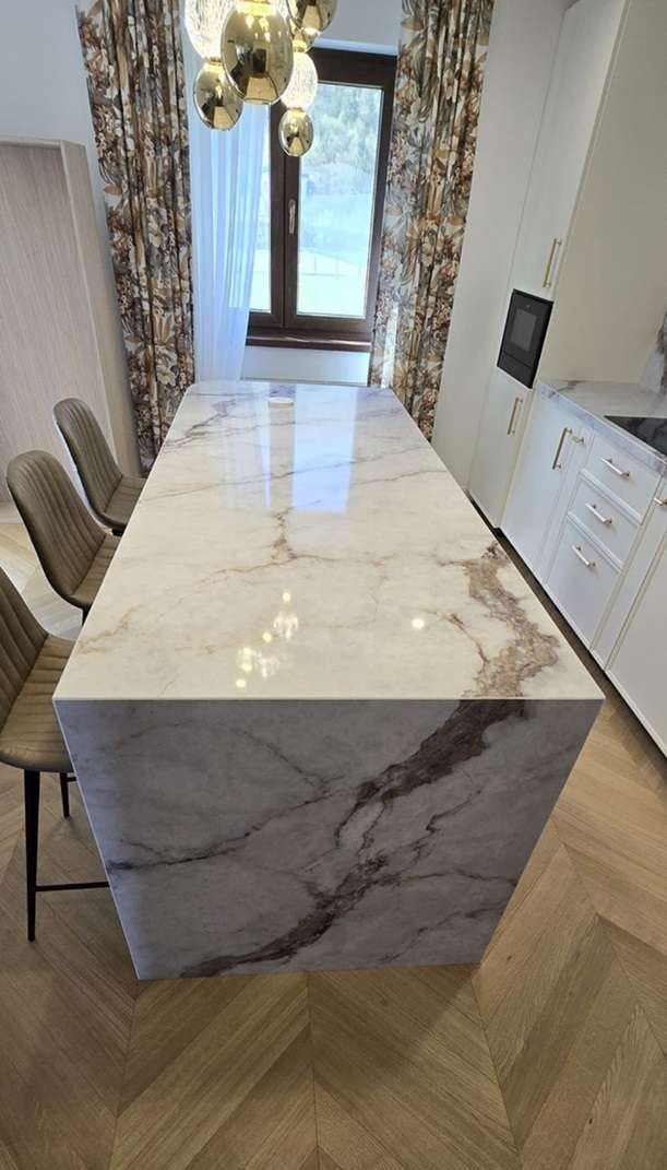 Egyedi kvarc kompozit konyhasziget Egyedi kvarc kompozit konyhasziget