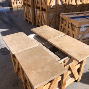 Antikolt travertin térkő