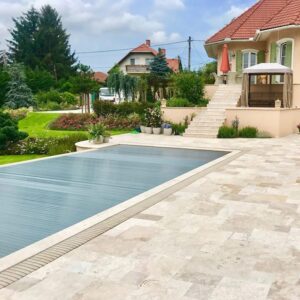 Római mintás travertin térkő