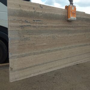 Silver travertin tábla