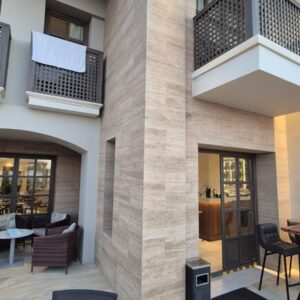 Travertin burkolatok Silver Toscana