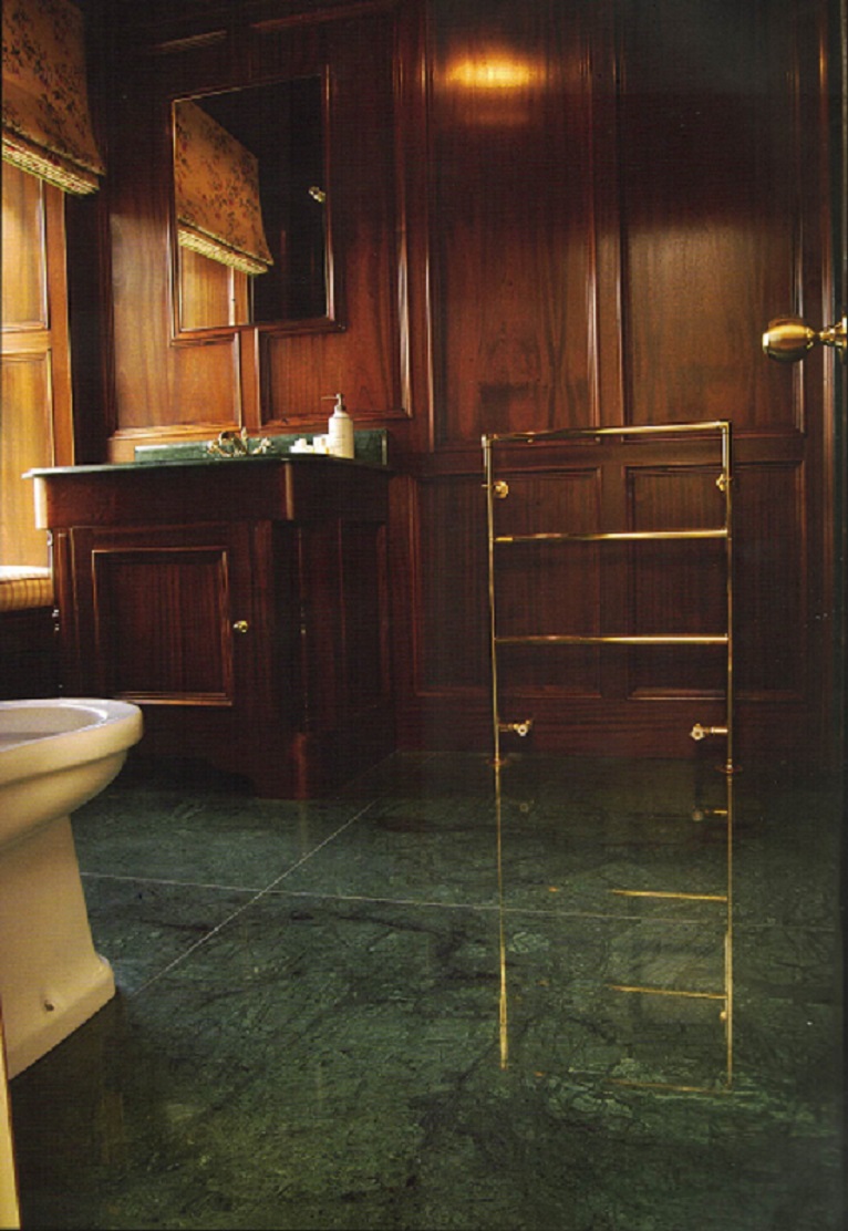 Zöld márvány burkolólap