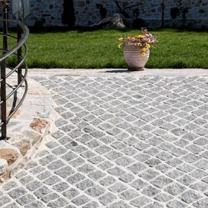 Világosszürke Gránit Kockakő